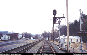 C&O Railway signal: EE Craigsville (EAS)
